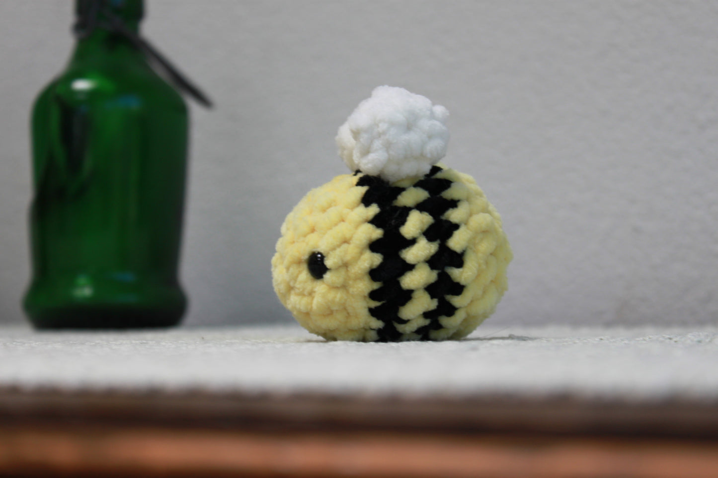 Mini Biene gehäkelt, Amigurumi