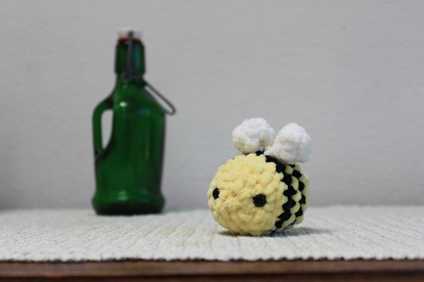 Mini Biene gehäkelt, Amigurumi